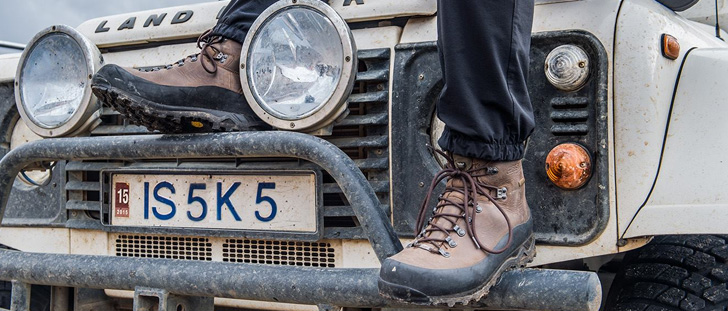 scarponi da caccia in goretex